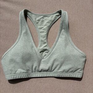 M - Aritzia TnAction sage green sports bra